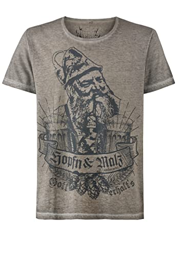 Stockerpoint Herren Ignaz T-Shirt, Stein, XL von Stockerpoint