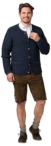 Stockerpoint Herren Jacke Amaro Strickjacke, Enzian, 52 von Stockerpoint