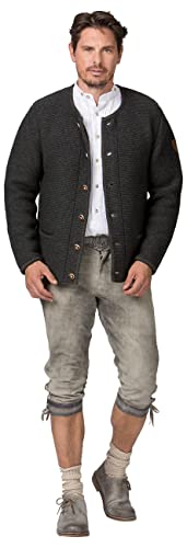 Stockerpoint Herren Jacke Amaro Strickjacke, anthrazit, 54 von Stockerpoint