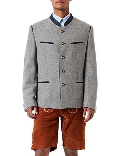 Stockerpoint Herren Stachus Jacke, Grau (Hellgrau-Blau Hellgrau-Blau), Small (Herstellergröße: 48) von Stockerpoint