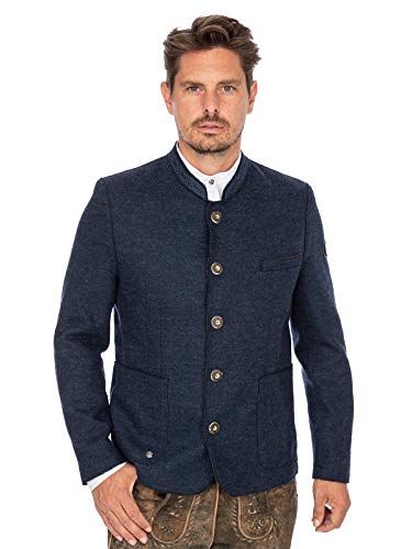 Stockerpoint Herren Jacke Wolfgang2 Trachtenjacke, Blau (Dunkelblau Dunkelblau), X-Large (Herstellergröße: 54) von Stockerpoint