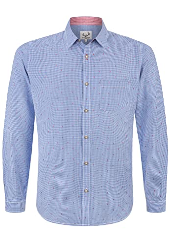 Stockerpoint Herren Raul Shirt Hemd, Blau, L EU von Stockerpoint