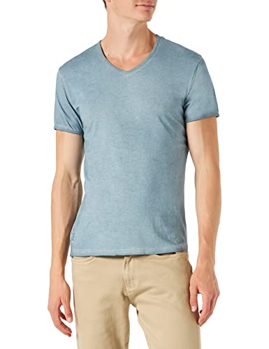 Stockerpoint Herren Shirt Falko Trachtenhemd, Blau (Sky Sky), Large (Herstellergröße: L) von Stockerpoint