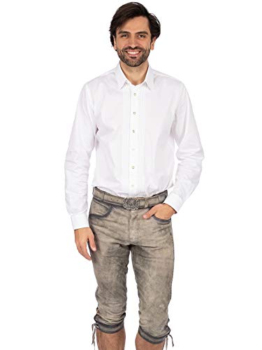 Stockerpoint Siggi2 Herren Trachtenlederhose, Rauch Geäscht, 48 von Stockerpoint