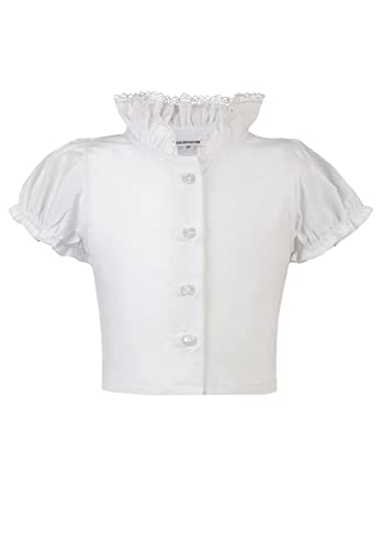 Stockerpoint Mädchen Anita Bluse, weiß, 98-104 von Stockerpoint