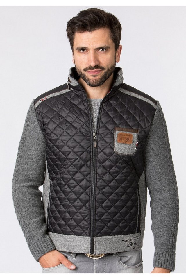 Stockerpoint Outdoorjacke Outdoorjacke Herren - ALBERTO - schwarz/grau von Stockerpoint