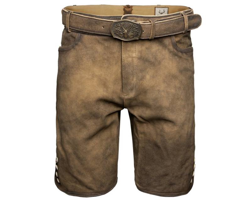 Stockerpoint Trachtenlederhose Fred Herren (1-tlg) Trachtenlederhose, Trachtenhose, Bayerische Lederhose, Oktoberfest von Stockerpoint