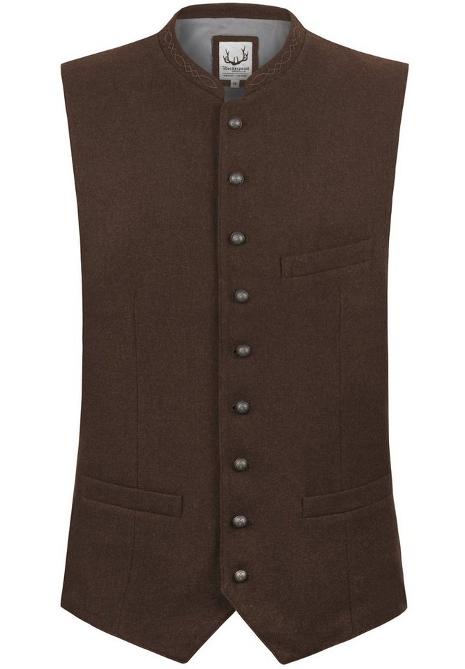 Stockerpoint Trachtenweste Moderne Oktoberfest Herren Weste Elegante Weste fürs Wiesn von Stockerpoint