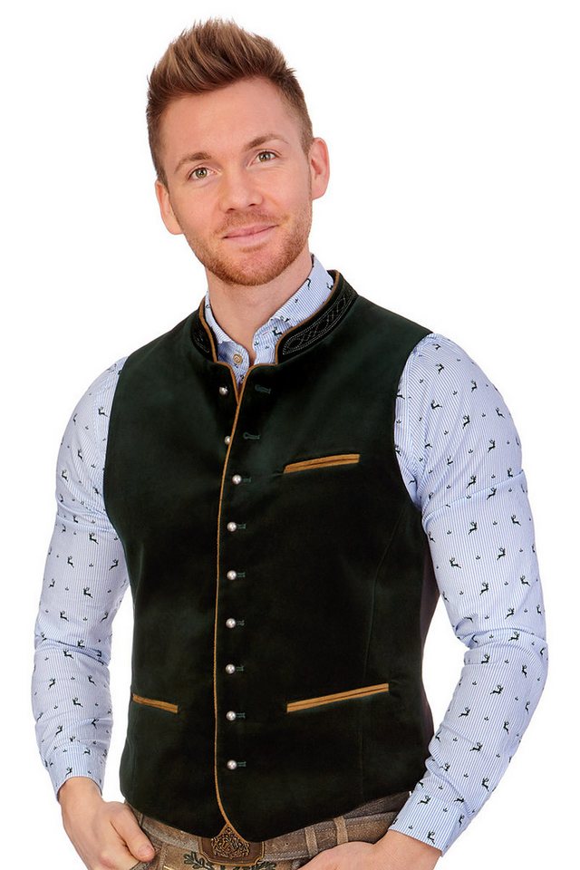 Stockerpoint Trachtenweste Trachtenweste - RICARDO - tanne von Stockerpoint