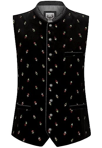 Stockerpoint Vittorio Herren Trachtenweste, Schwarz, 50 von Stockerpoint