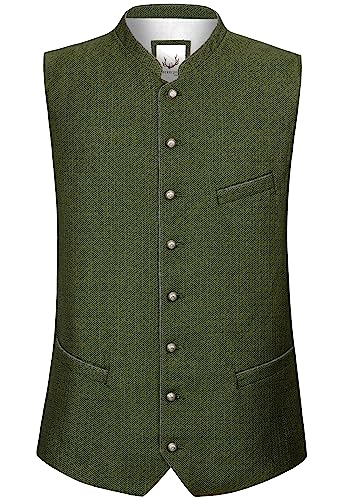 Stockerpoint Herren Enriko Trachtenweste, moos, 54 von Stockerpoint
