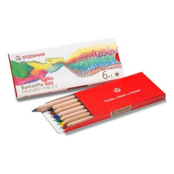 Stockmar Buntstifte dreieckig 6 Stück + 1 Stockmar Buntstifte dreieckig 6 Stück + 1 von Stockmar