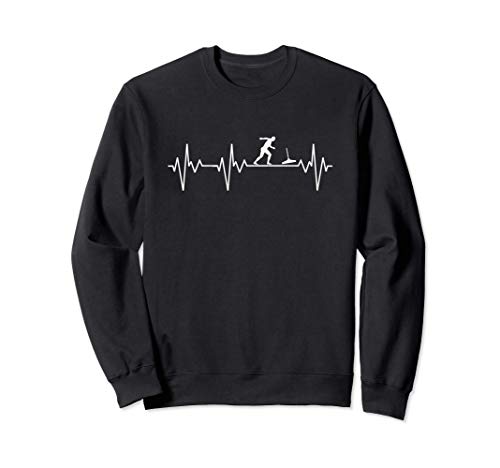 Stockschießen Männer Eisstockschützen Stocksport EKG Sweatshirt Stockschießen Männer Eisstockschützen Stocksport EKG Sweatshirt von Stockschütze Eisstockschießen Stocksport