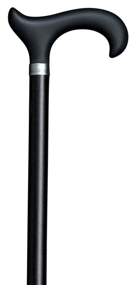 Stockshop Gehstock Gehstock SILIKON - DERBY, Derbygriff mit supersoft Silikon Beschichtun von Stockshop