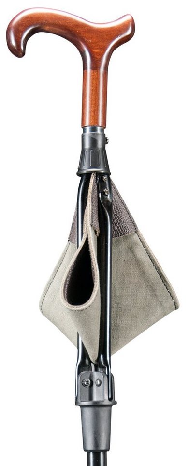 Stockshop Gehstock Gehstock Sitzstock PRAKTUS SPEZIAL, Derbygriff aus Buchenholz, aufklap von Stockshop