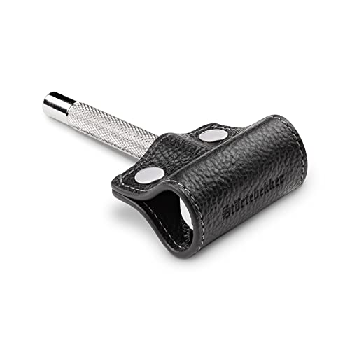 Störtebekker® Premium Rasierhobel Schutz - hochwertig verarbeiteter Rasierhobel Klingenschutz aus echtem Rindsleder - geeignet für alle Rasierer und Rasierhobel - Geschenkidee von Störtebekker Shaving Accessories