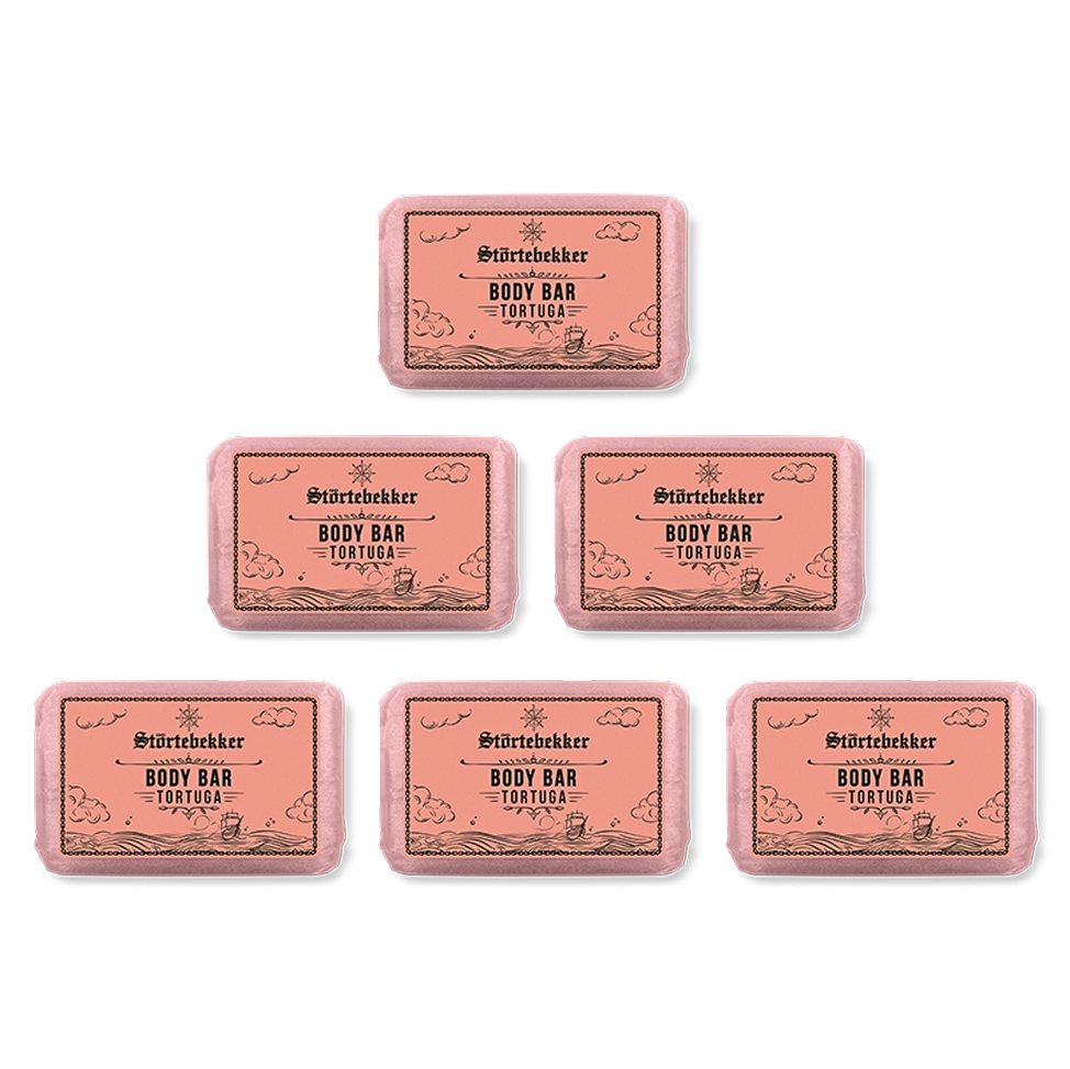 Störtebekker Feste Duschseife Feste Duschseife - Tortuga, natürliche Reinigung, kein Spannungsgefühl, markanter Duft von Störtebekker