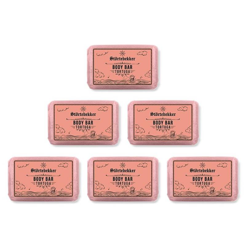 Störtebekker Feste Duschseife Feste Duschseife - Tortuga, natürliche Reinigung, kein Spannungsgefühl, markanter Duft von Störtebekker