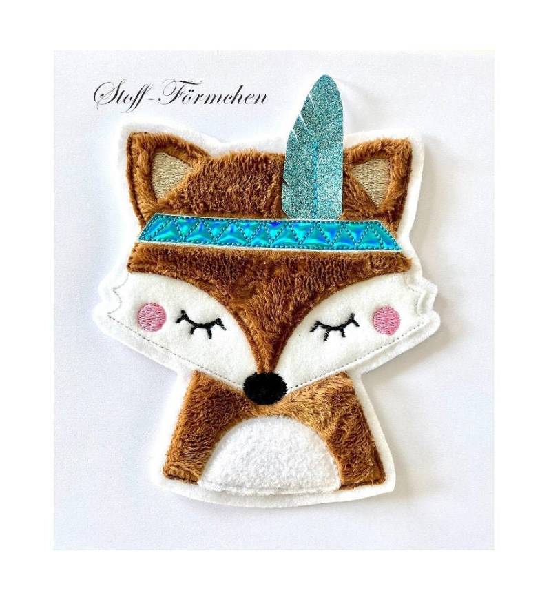 Große Boho Fuchs-Applikation Große Boho Fuchs-Applikation von StoffFoermchen