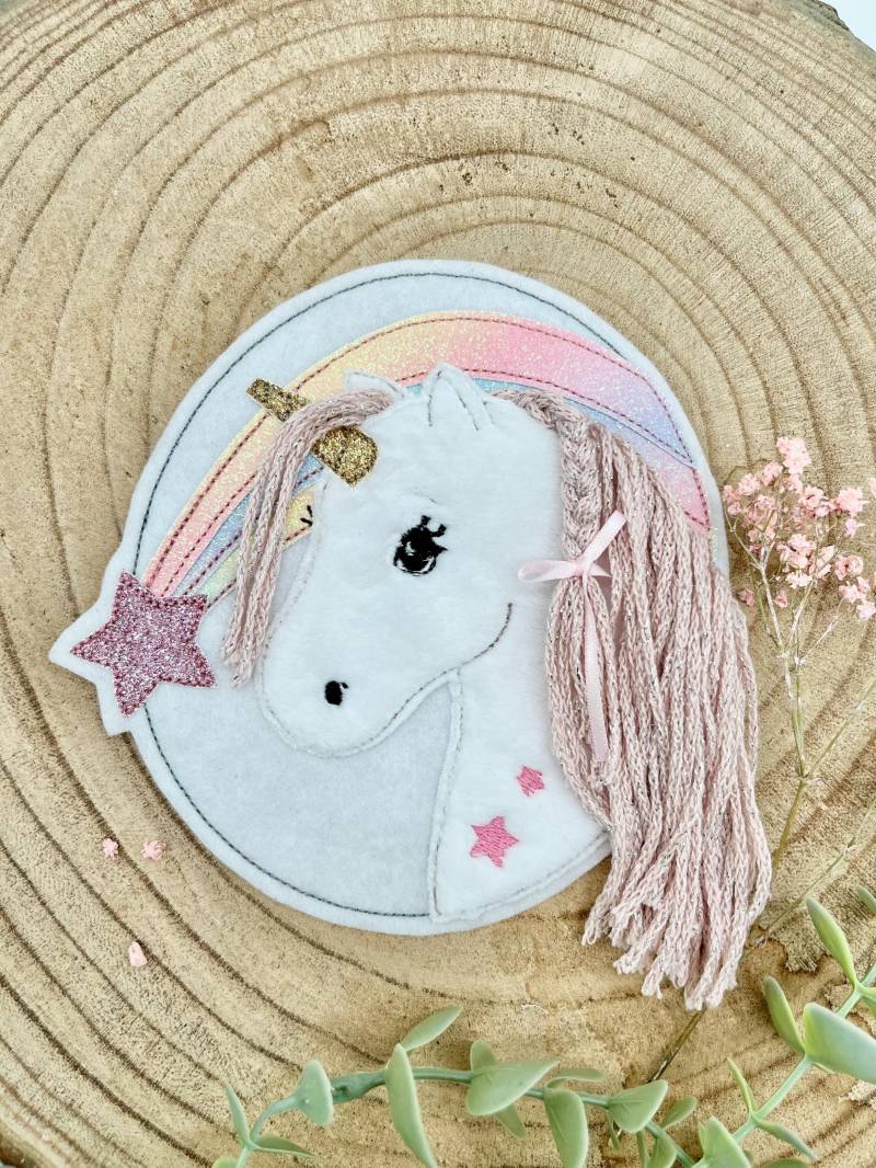 Große Einhorn-Applikation Große Einhorn-Applikation von StoffFoermchen