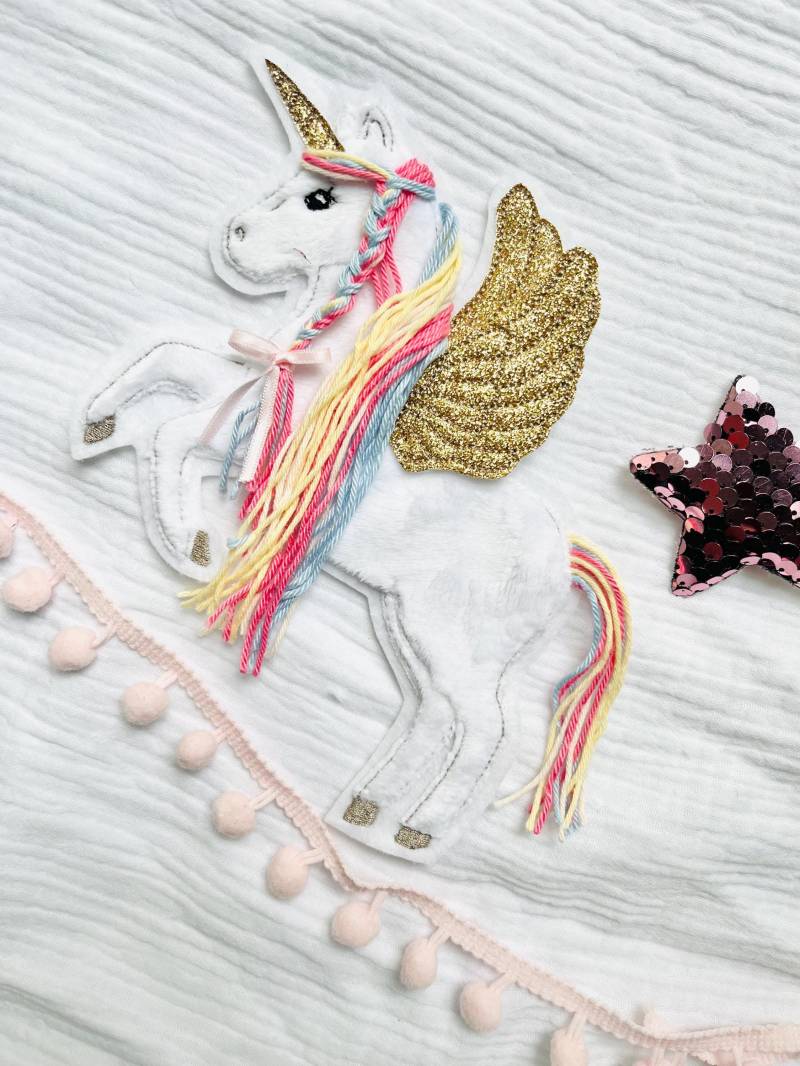 Große Pegasus-Applikation Große Pegasus-Applikation von StoffFoermchen