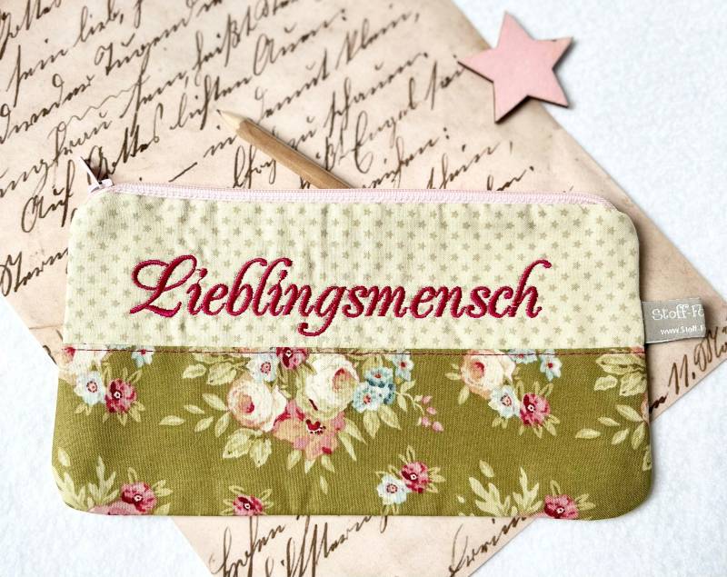 Lieblingsmensch-Mäppchen von StoffFoermchen