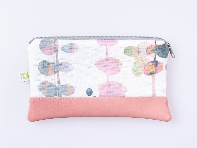 Mäppchen Rosa Blätterteppich von StoffHoff