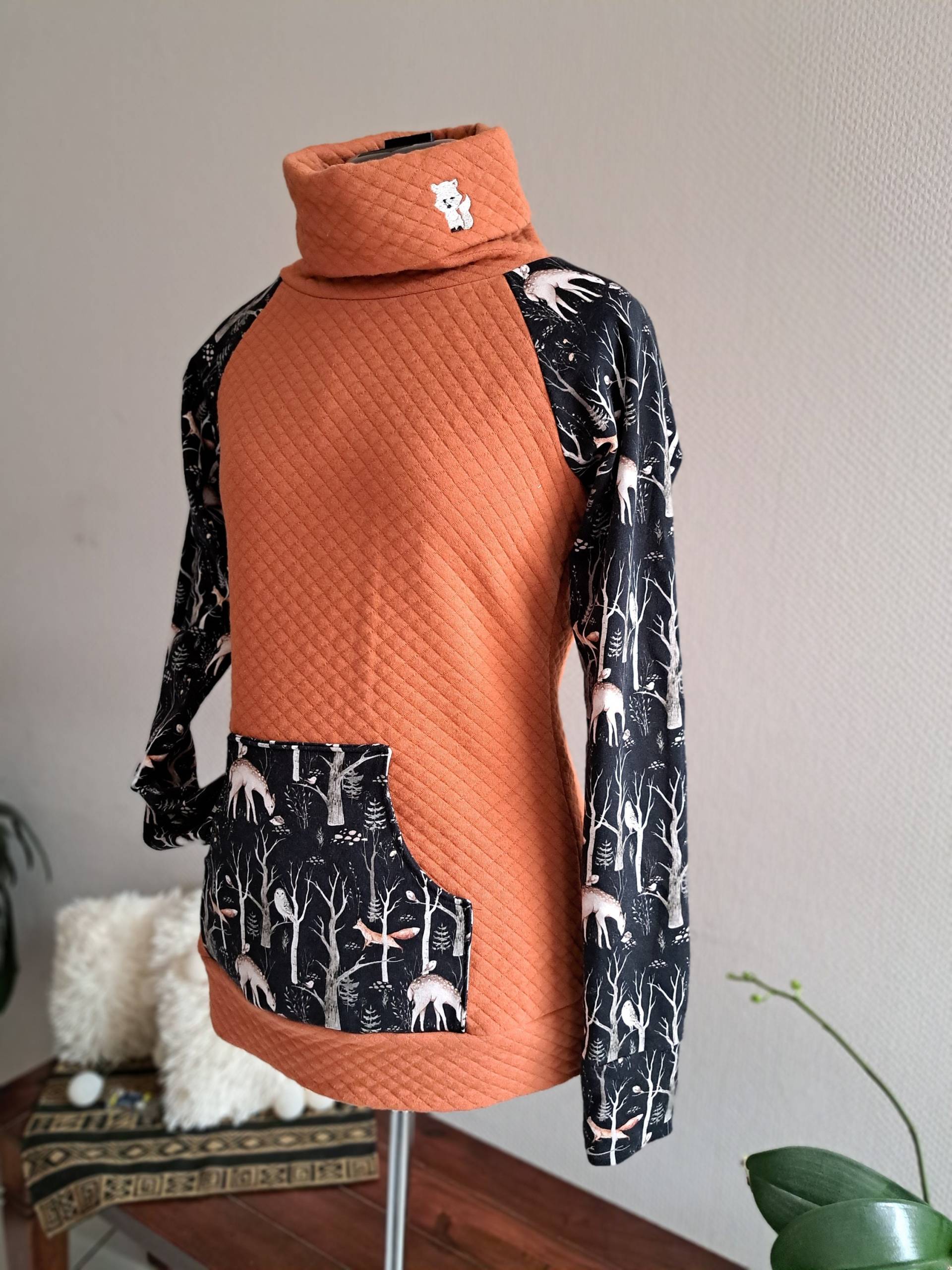 Damensweater Fuchs Rollkragen Gr S 36/38 Damensweater Fuchs Rollkragen Gr S 36/38 von StoffRockDE