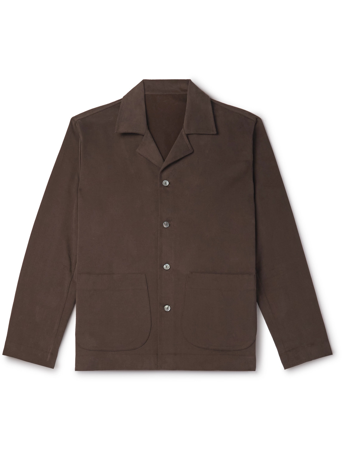 Stòffa - Cotton-Twill Jacket - Men - Brown - IT 52 von Stòffa