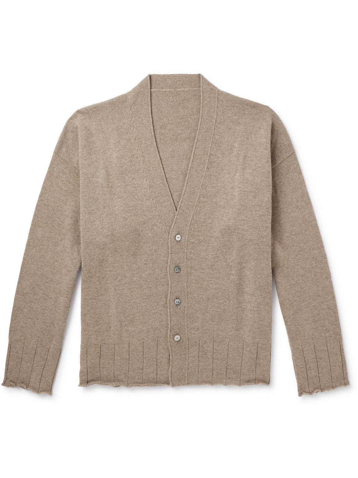 Stòffa - Slim-Fit Cashmere Cardigan - Men - Brown - IT 56 von Stòffa