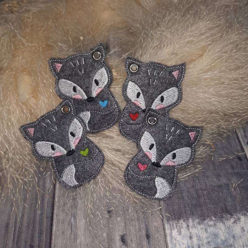 Fuchs Schlüsselanhänger Taschenbaumler, Geschenk Anhänger, Filz Gestickt Fuchs Schlüsselanhänger Taschenbaumler, Geschenk Anhänger, Filz Gestickt von Josymaus