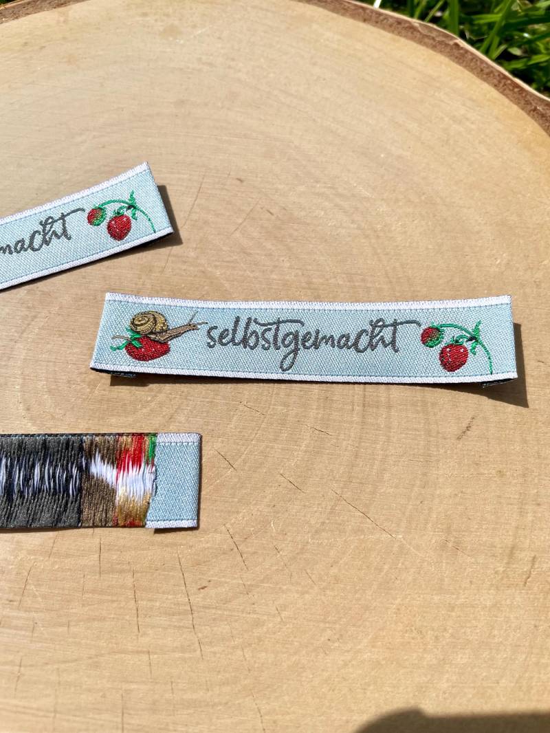 Patch Webetikette Label Zum Annähen „Selbstgemacht" Acufactum 1 Stück Patch Webetikette Label Zum Annähen „Selbstgemacht" Acufactum 1 Stück von StoffelieneBerlin