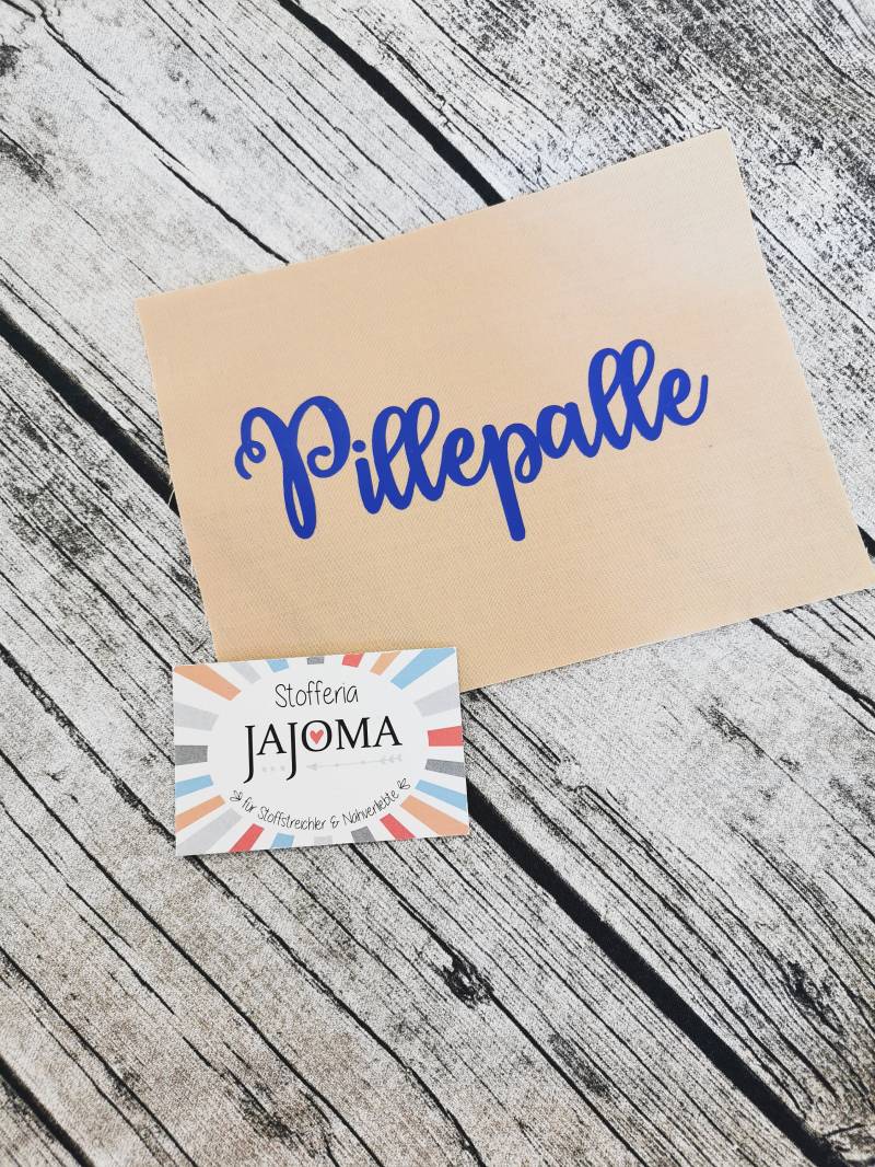 Bügelbild Pillepalle Oder Papperlapapp Verschiedene Farben Und Größen Bügelbild Pillepalle Oder Papperlapapp Verschiedene Farben Und Größen von StofferiaJAJOMA