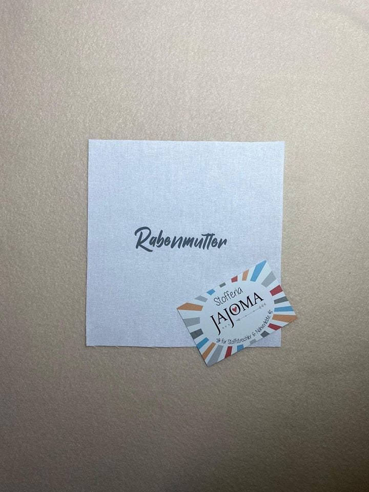 Bügelbild Rabenmutter Bügelbild Rabenmutter von StofferiaJAJOMA