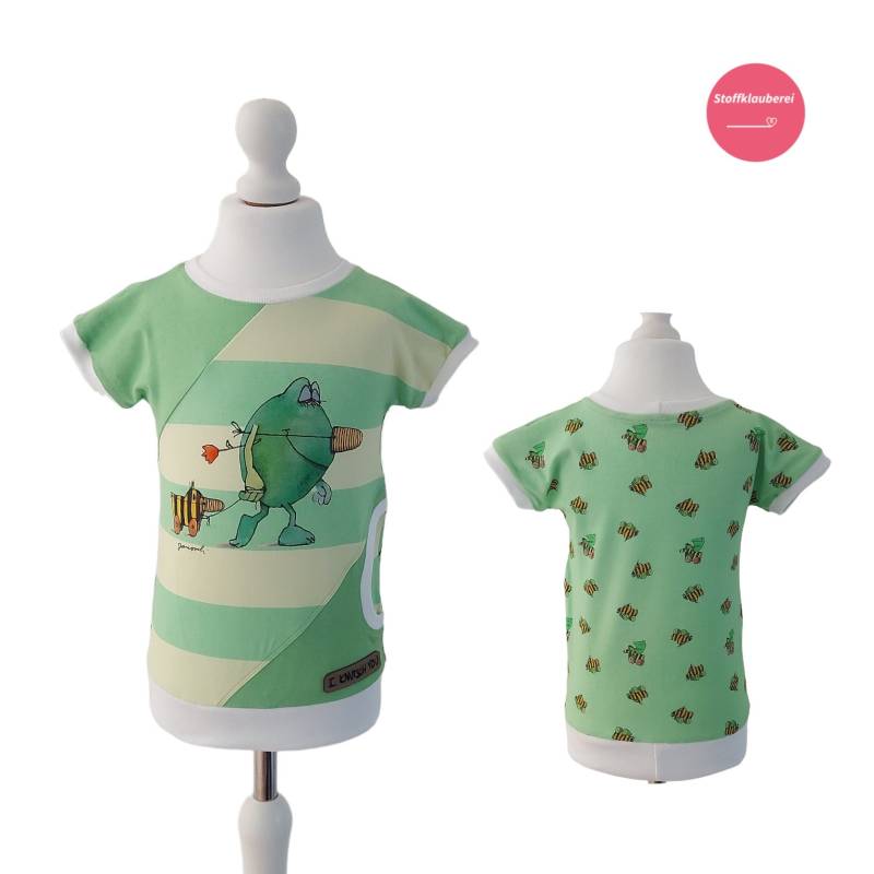 T-Shirt Janosch Frosch Tigerente Größe 98 T-Shirt Janosch Frosch Tigerente Größe 98 von Stoffklauberei