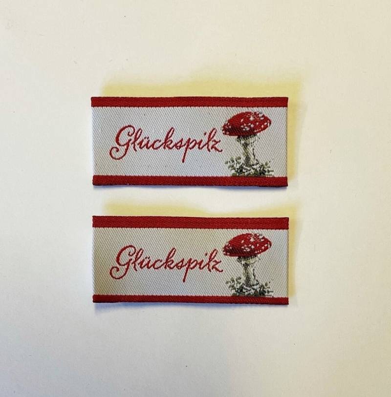 Aufnäher "Glückspilz" von StoffligerFirlefanz