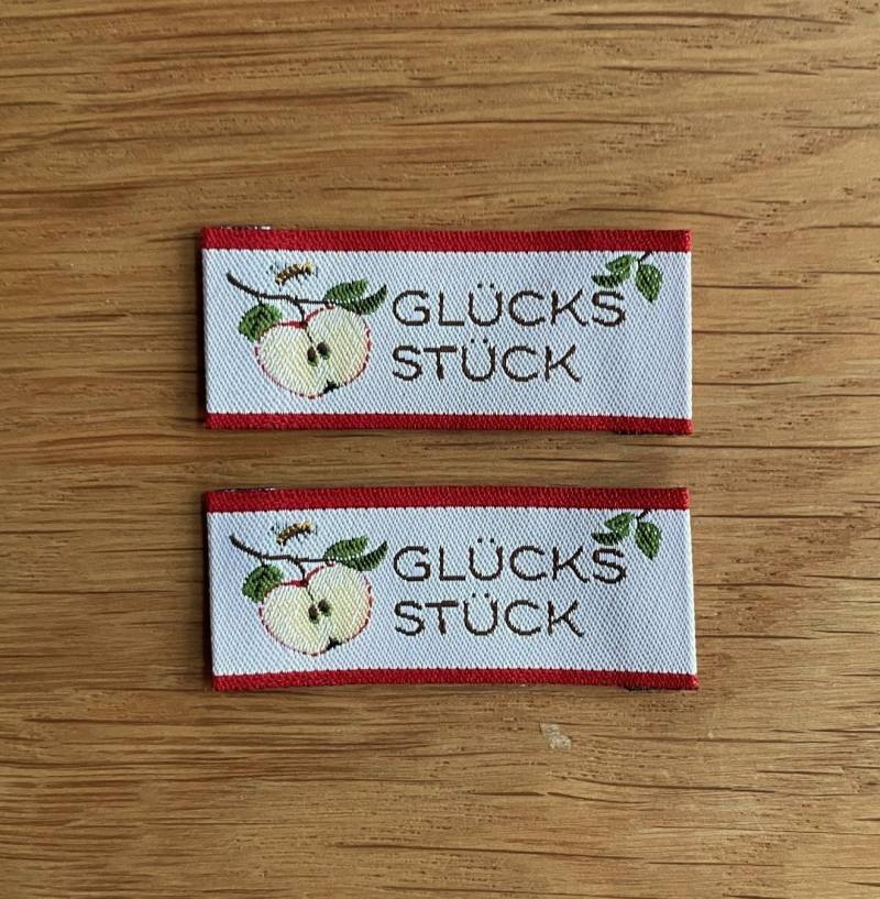 Aufnäher "Glücksstück - Apfel" von StoffligerFirlefanz