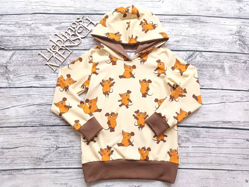 Kapuzenpullover Die Sendung Mit Der Maus - Pullover/Hoodie Für Mädchen Und Jungs von Stoffloewe