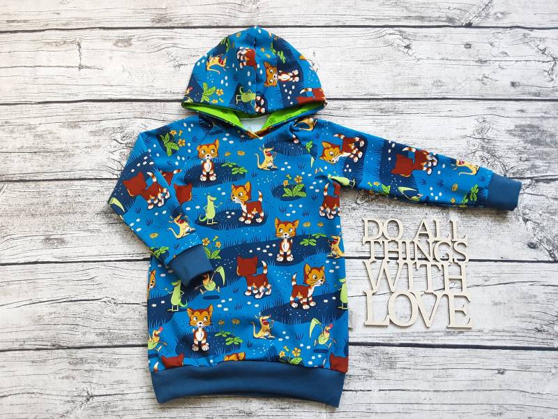 Letzter Größe 104 Hoodie Klein Findus Und Die Mucklas - Pettersson & Pullover Für Mädchen Jungs von Stoffloewe