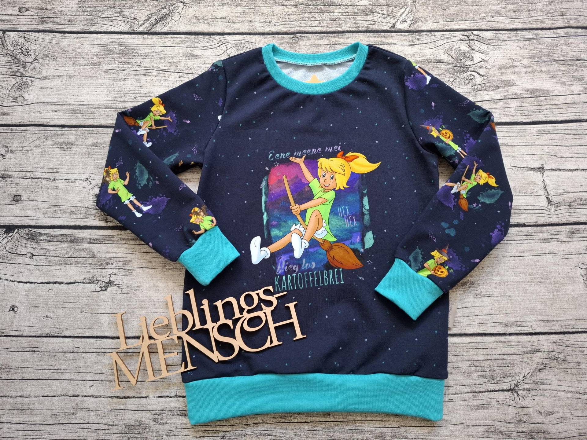 Sweatshirt Bibi Blocksberg & Kartoffelbrei - Pullover Für Mädchen Sweatshirt Bibi Blocksberg & Kartoffelbrei - Pullover Für Mädchen von Stoffloewe