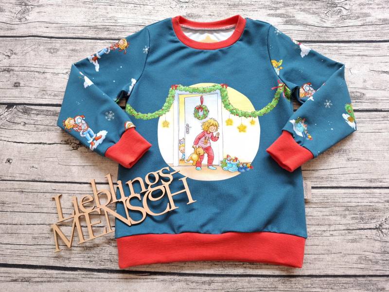 Letztes Größe 110 Sweatshirt Meine Freundin Conni Nikolaustag von Stoffloewe