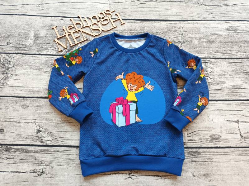 Sweatshirt Pumuckl Feiert Weihnachten - Pullover Für Mädchen Und Jungs von Stoffloewe