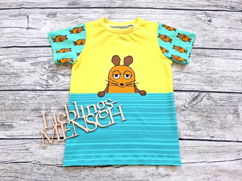 T-Shirt Die Sendung Mit Der Maus - Shirt Für Mädchen Und Jungs von Stoffloewe