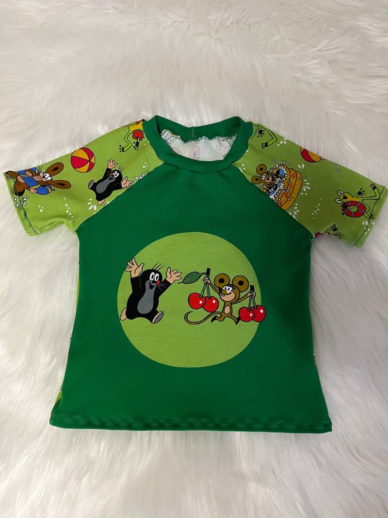 T-Shirt Größe 80 Der Kleine Maulwurf Poolparty von StoffoaseKreationen
