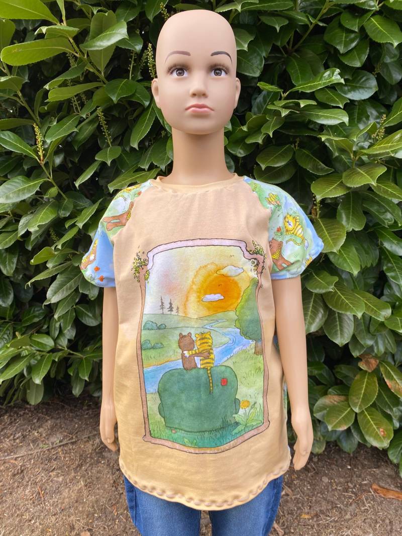 T-Shirt Janosch Größe 122 von StoffoaseKreationen