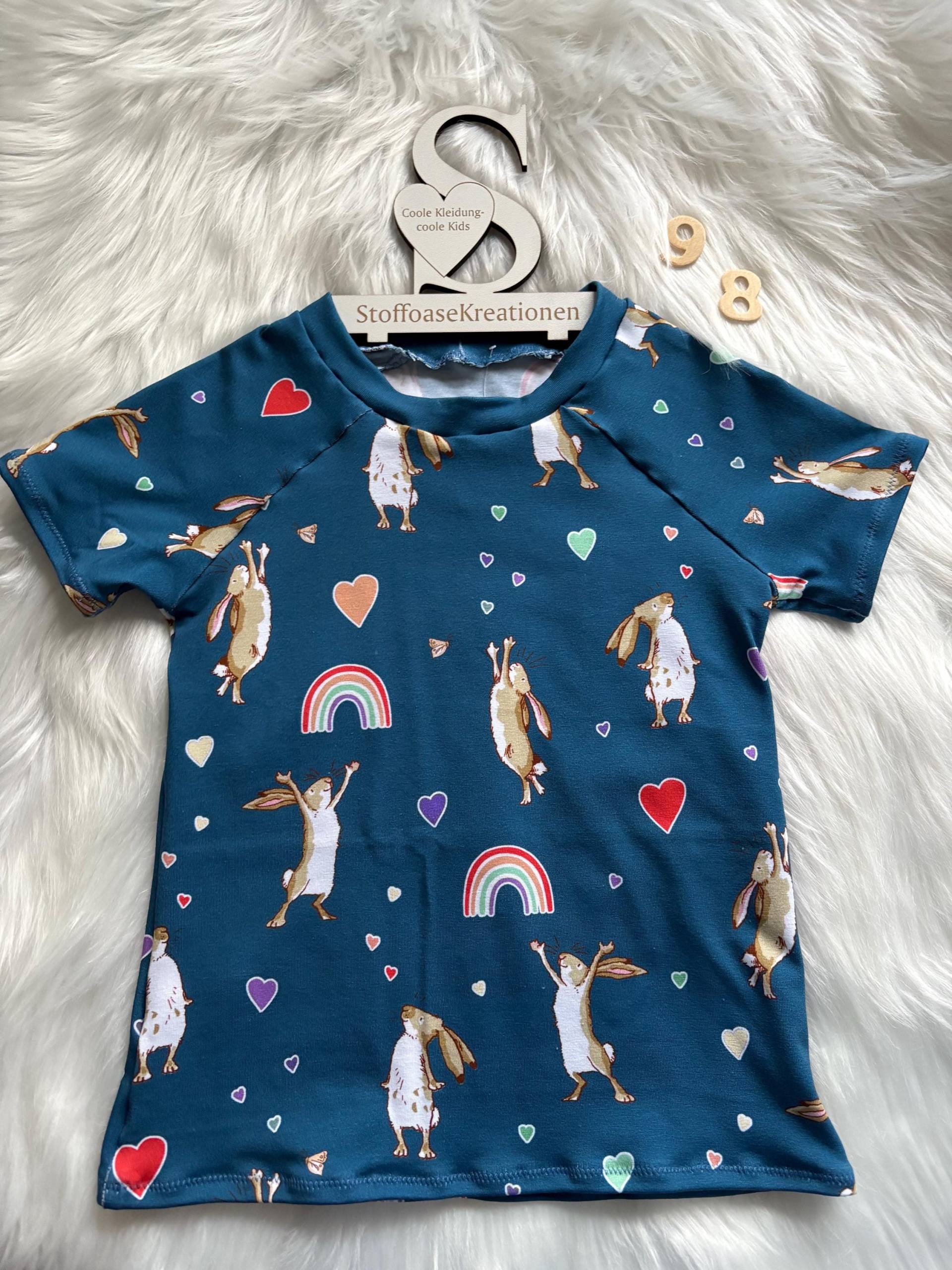 T-Shirt Weißt Du Eigentlich Wie Lieb Ich Dich Hab Größe 98 von StoffoaseKreationen