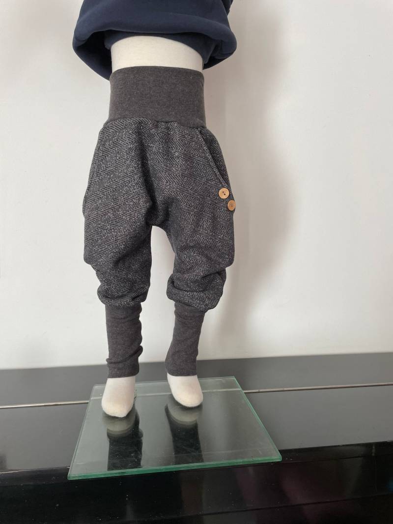 Bequeme Knickerbocker Aus Sweat - Anthrazit von Stoffremise