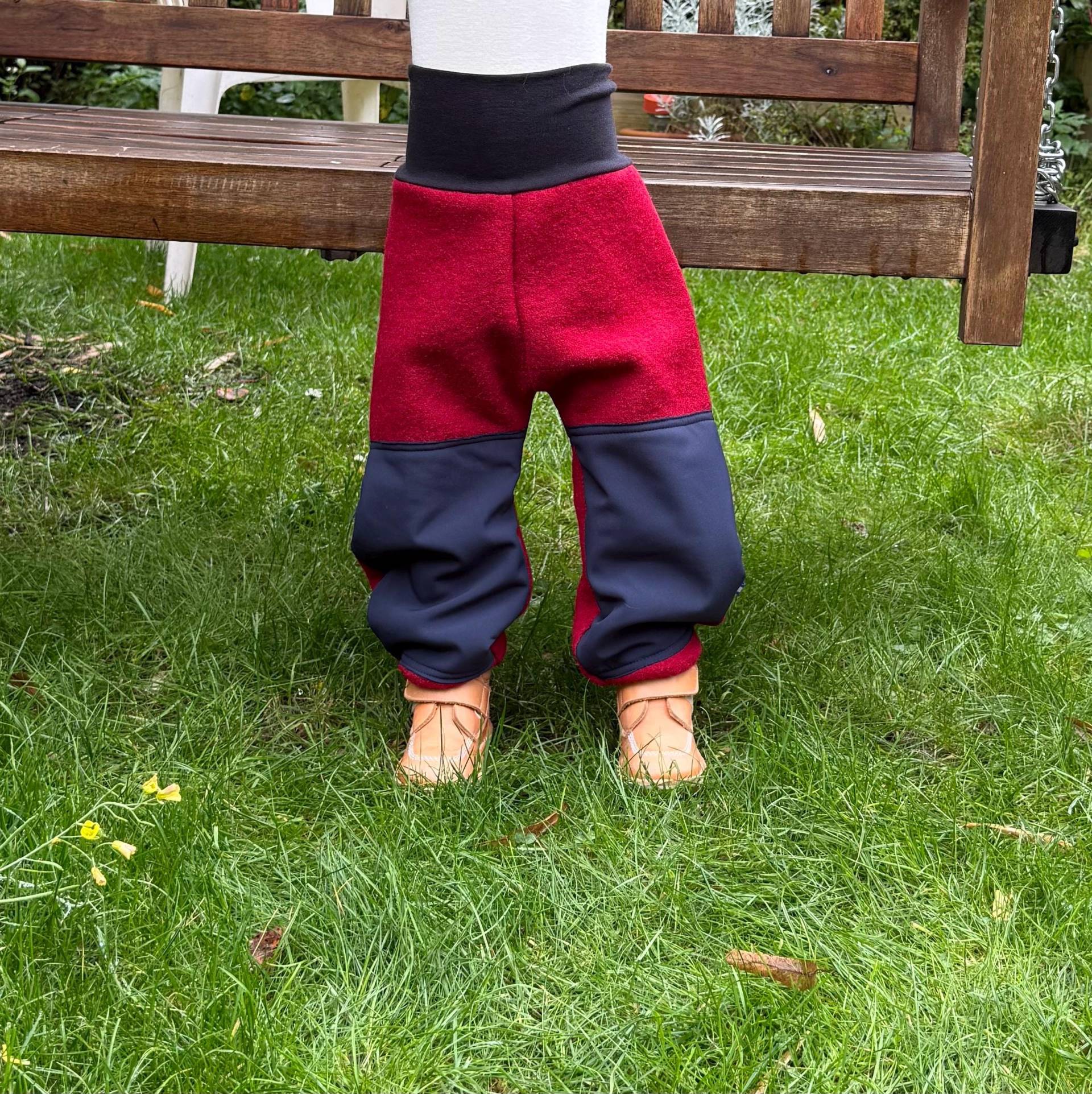 Walkhose Für Kinder Mit Softshellverstärkung von Stoffremise