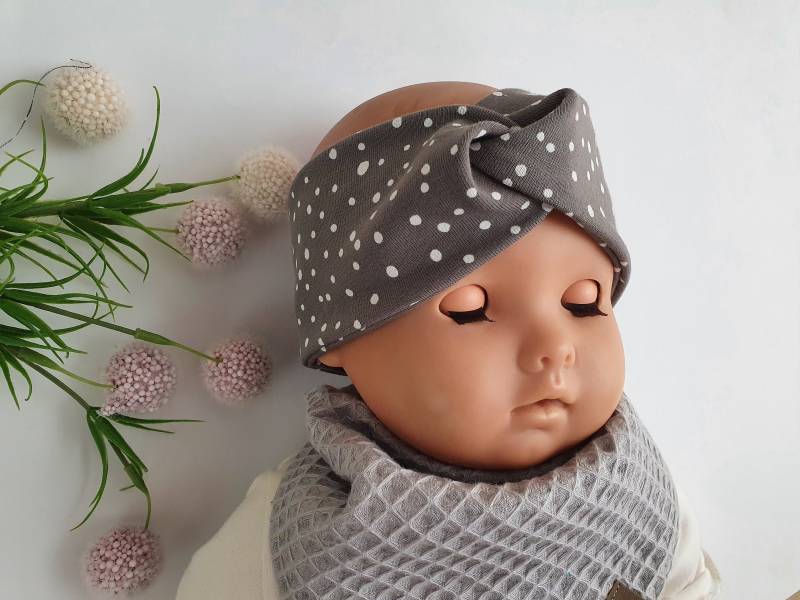 stirnband Haarband Bandeau Mädchen Baby von Stoffschaetze