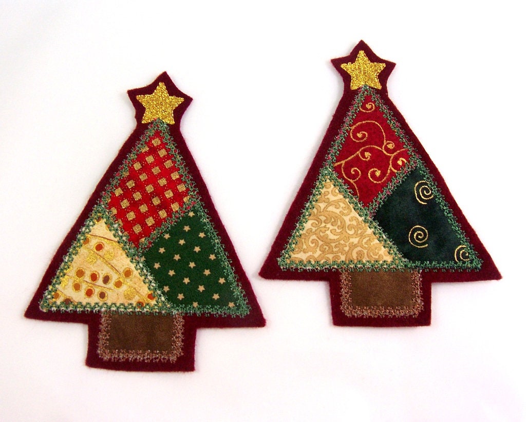 1 Tannenbaum Applikation von StoffzauberDesign